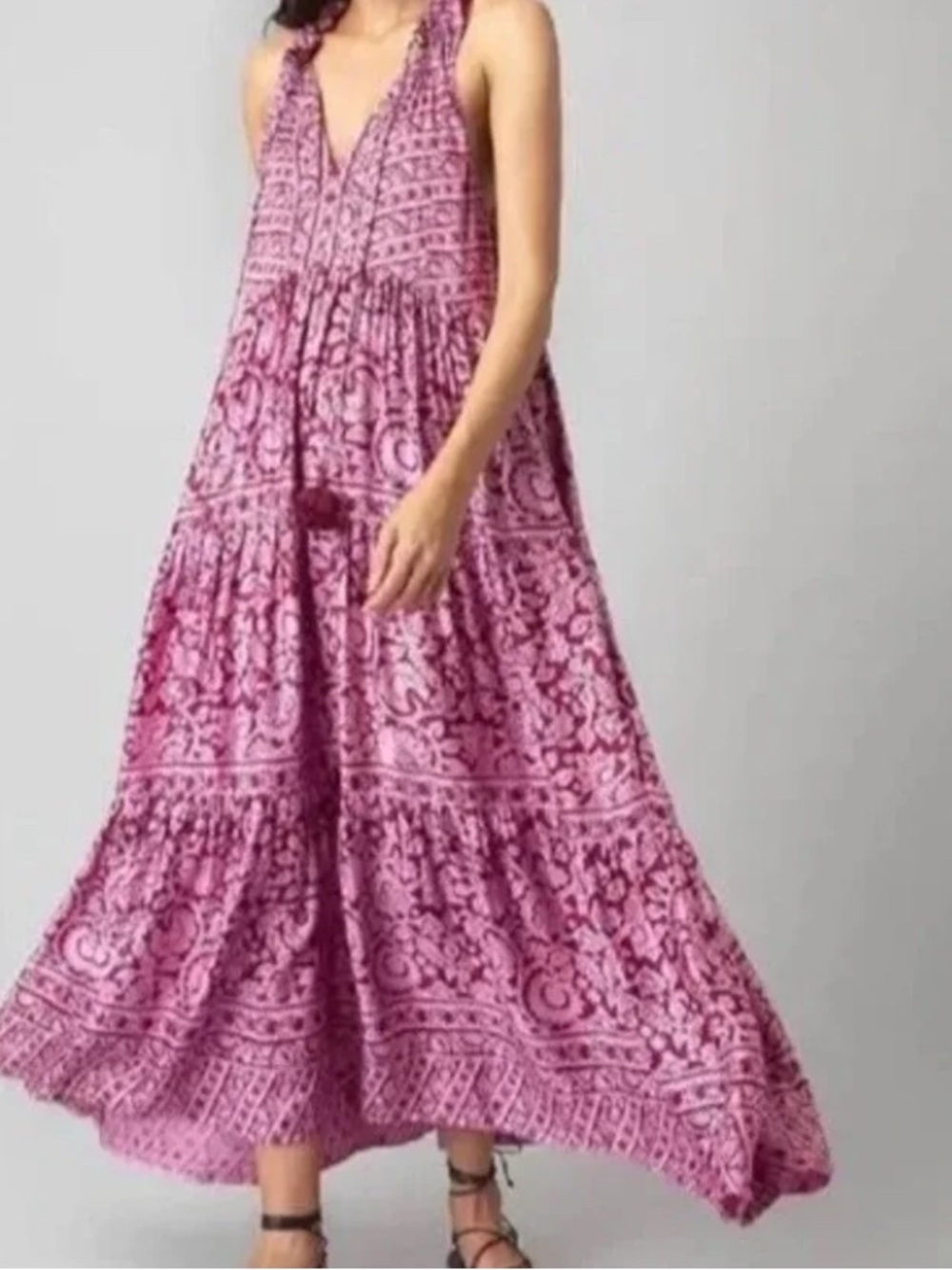 Omika Paola maxi dress in the Tanvi Berry